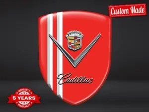 Cadillac Adesivi Cupola Stile Drift Badge Bombati Lusso Esclusivi